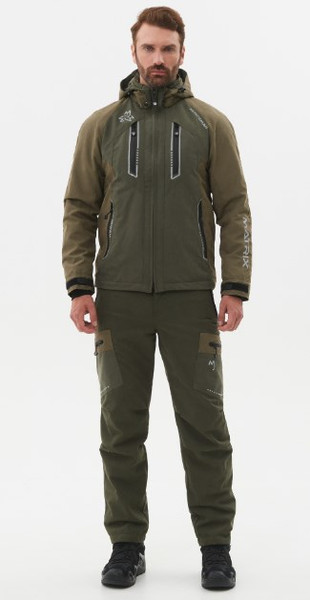 Изображение товара Костюм для охоты и рыбалки Huntsman Матрица -5°С Хаки Исландия (р.60-62/182-188)