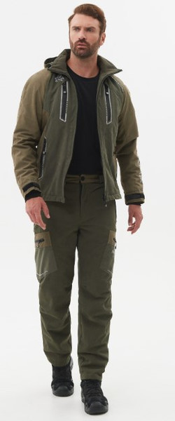 Изображение товара Костюм для охоты и рыбалки Huntsman Матрица -5°С Хаки Исландия (р.60-62/182-188)