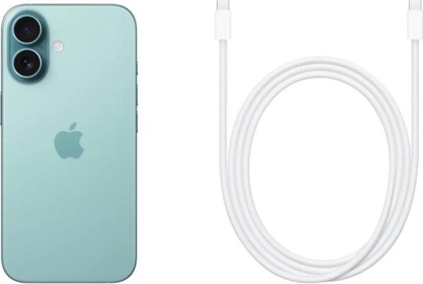 Изображение товара Смартфон Apple iPhone 16 256GB (бирюзовый)