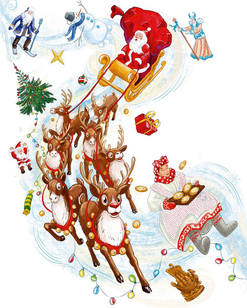 Изображение товара Энциклопедия МИФ Новогодние волшебники. Чевостик,  твердая обложка (Попова Татьяна)