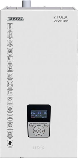 Изображение товара Электрический котел Zota Lux-X - 9 / ZL3468421009