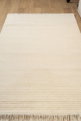 Изображение товара Ковер Radjab Carpet Пандора Прямоугольник 1104A / 6837RK (1.6x2.3, Cream/Cream)