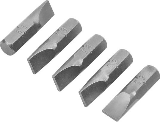Изображение товара Набор бит Интерскол Slotted SL 6.5х1.2 25мм (2042402500650)