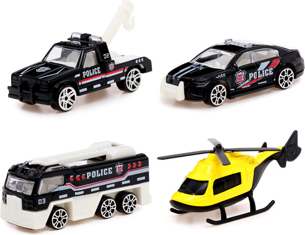 Изображение товара Паркинг игрушечный Автоград Полиция, погоня 678-611A / 10137275