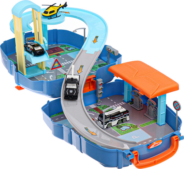 Изображение товара Паркинг игрушечный Автоград Полиция, погоня 678-611A / 10137275