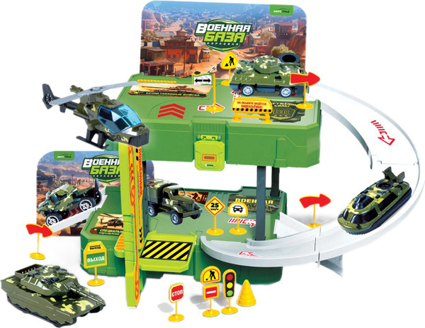 Изображение товара Паркинг игрушечный Автоград Военная база 6633 / 10530187