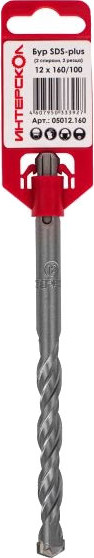 Изображение товара Бур Интерскол SDS-plus 12x160/100 (05012.160)