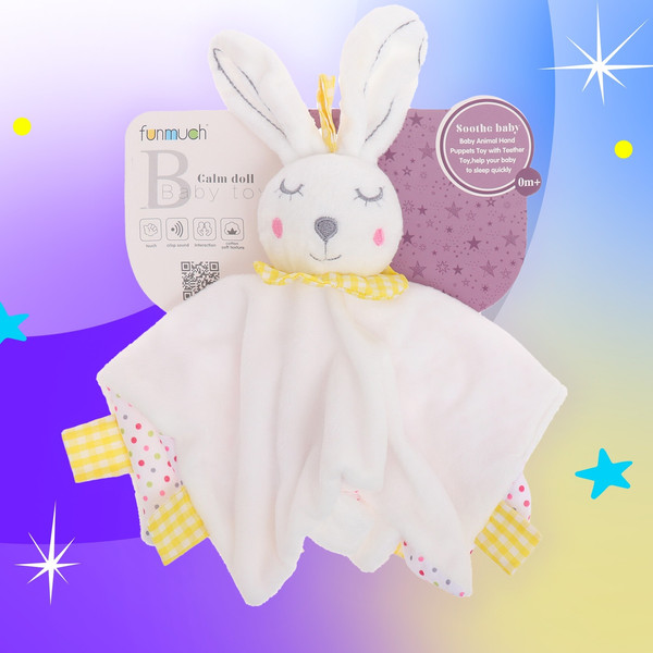 Изображение товара Мягкая игрушка Sima-Land Комфортер. Заюшка FM555-15 / 10140492