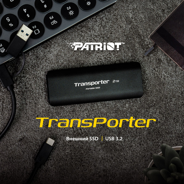 Изображение товара Внешний жесткий диск Patriot USB-C EXT 2TB (PTP2TBPEC)