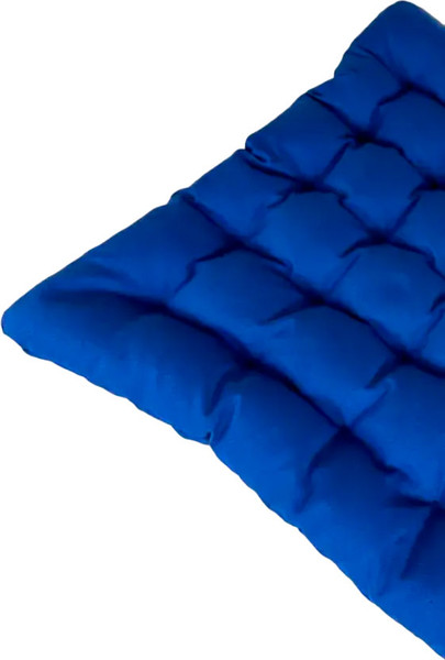 Изображение товара Подушка на стул Sled 40x40 с гречневой лузгой (синий)