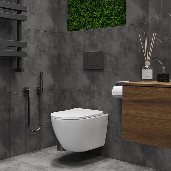 Изображение товара Унитаз подвесной Roxen Antares Bidet 530185-01X