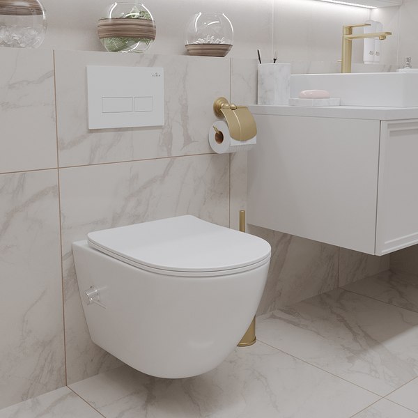 Изображение товара Унитаз подвесной Roxen Antares Bidet 530185-01X
