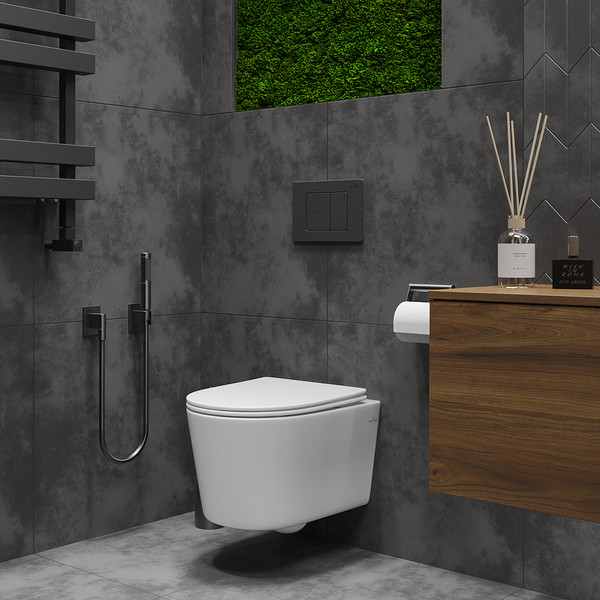 Изображение товара Унитаз подвесной Roxen Simple Compact 530120-01