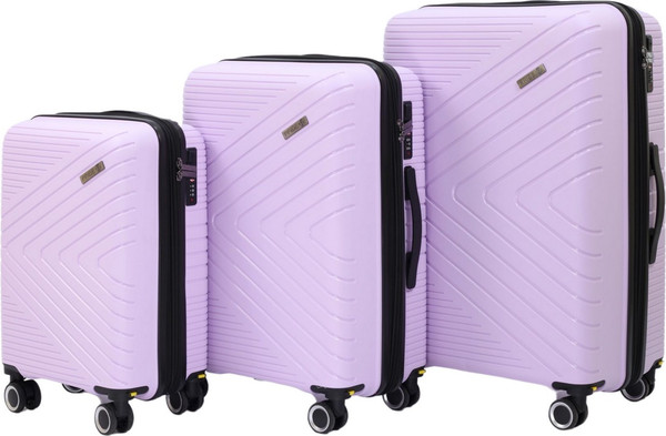 Изображение товара Чемодан на колесах PRIDE РР-202 (S, сиреневый)