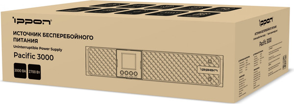 Изображение товара ИБП IPPON Pacific 3000 (черный)