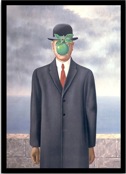 Изображение товара Постер Citydecor Сын человеческий. Рене Магритт (21x30)