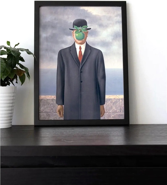 Изображение товара Постер Citydecor Сын человеческий. Рене Магритт (21x30)