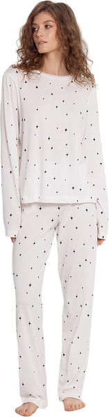 Изображение товара Пижама Mark Formelle 592468 (р.164/170-88-94, звездная россыпь на белом)