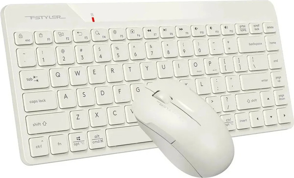 Изображение товара Комплект клавиатура и мышь A4Tech Fstyler FG2200 Air2 (бежевый)