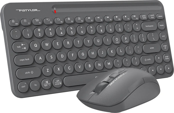 Изображение товара Комплект клавиатура и мышь A4Tech Fstyler FG3200 Air2 (серый)