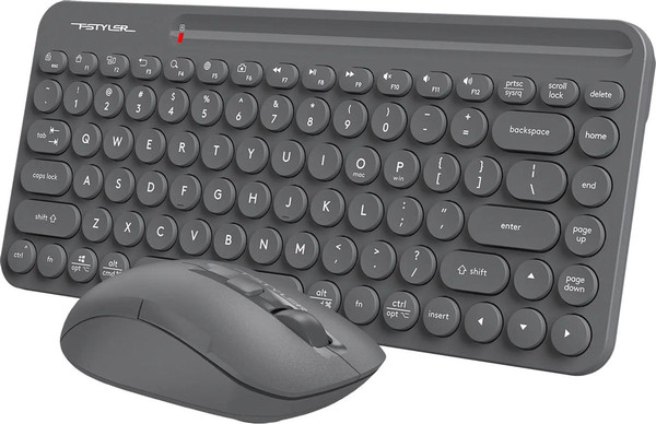 Изображение товара Комплект клавиатура и мышь A4Tech Fstyler FG3200 Air2 (серый)