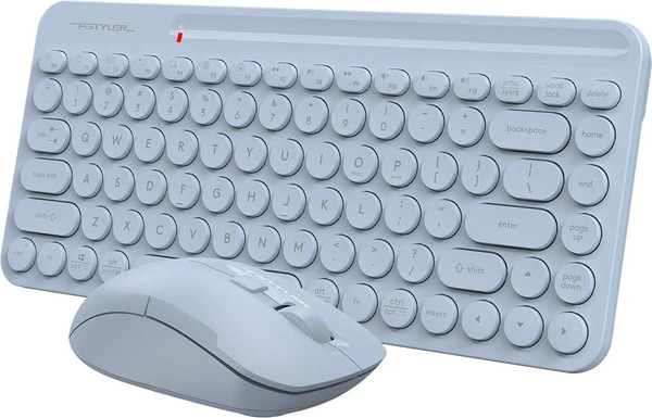 Изображение товара Комплект клавиатура и мышь A4Tech Fstyler FG3200 Air2 (синий)