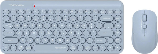 Изображение товара Комплект клавиатура и мышь A4Tech Fstyler FG3200 Air2 (синий)