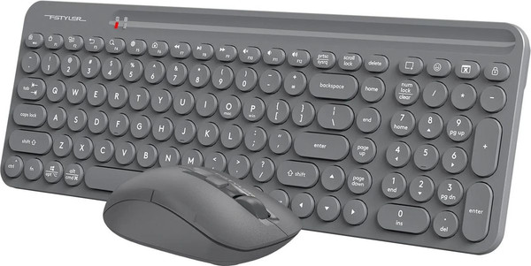Изображение товара Комплект клавиатура и мышь A4Tech Fstyler FG3300 Air2 (серый)