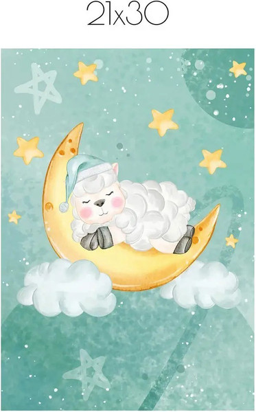 Изображение товара Постер Citydecor Овечки 4 (21x30)