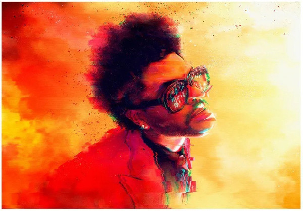 Изображение товара Постер Citydecor Weeknd 1 (21x30)