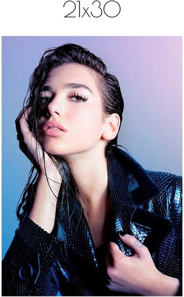 Изображение товара Постер Citydecor Dua Lipa 1 (21x30)