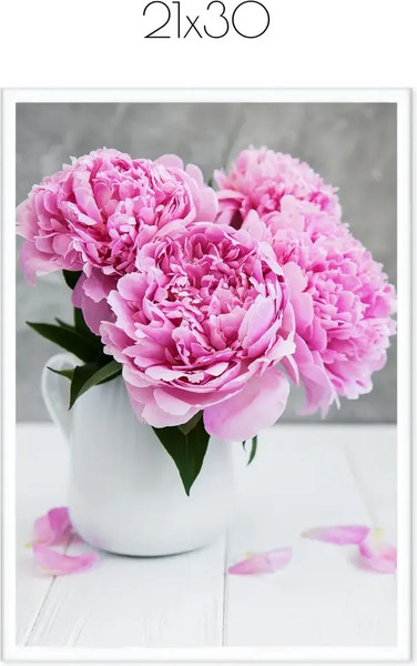 Изображение товара Постер Citydecor Пион 3 (21x30)