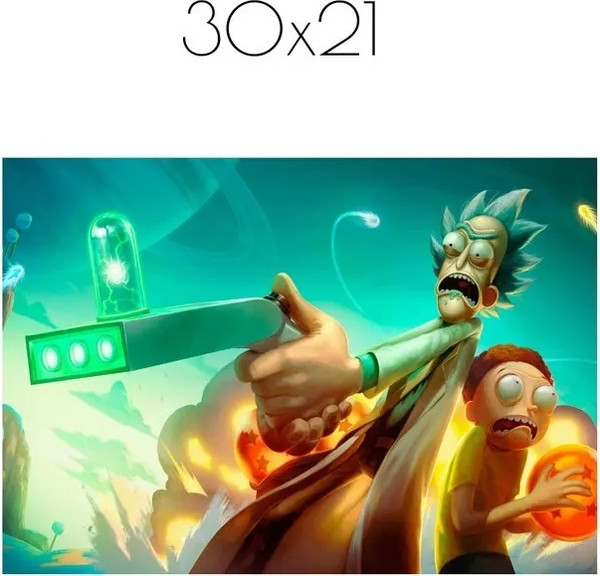 Изображение товара Постер Citydecor Рик и Морти 8 (21x30)