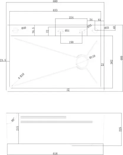 Изображение товара Мойка кухонная Abber Wasser Kreis AF2194G (золото матовое)