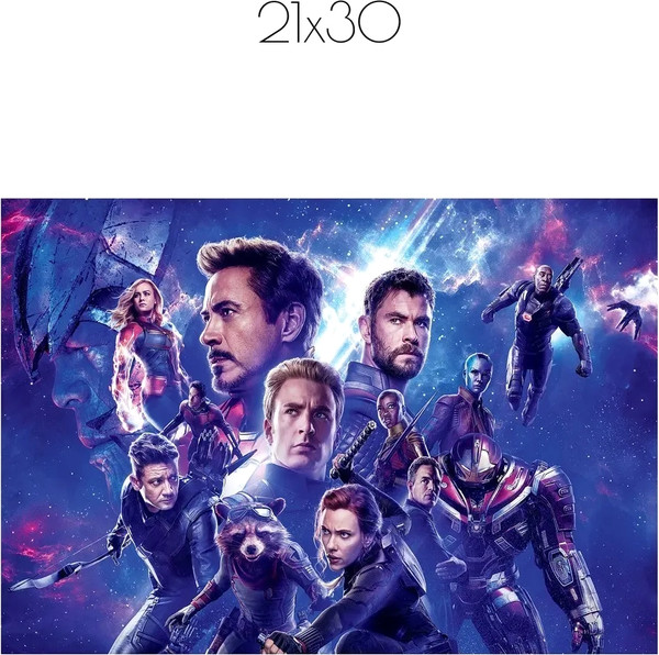 Изображение товара Постер Citydecor Мстители 8 (21x30)