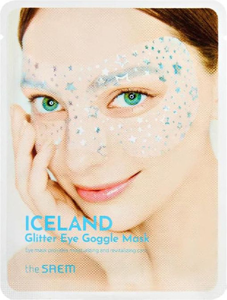 Изображение товара Патчи под глаза The Saem Iceland Glitter Eye Goggle Mask (10шт)