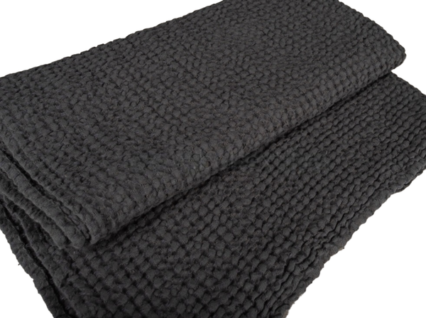 Полотенце Pole Kvetak (Беларускі лён) Зефир 75x130 23С68-ШР/у. (415 графит 744)