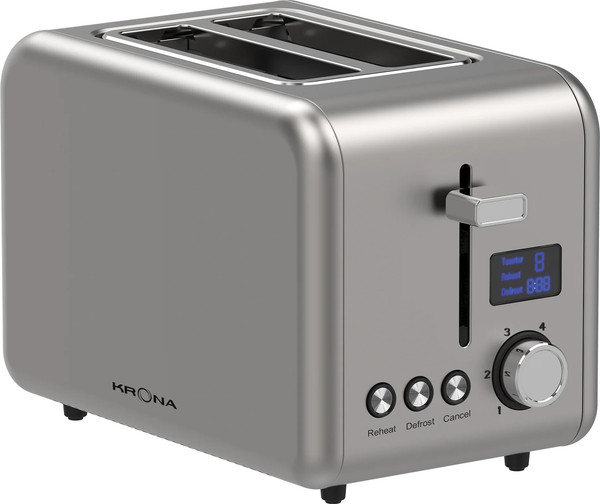 Изображение товара Тостер Krona Digitaler / КА-00007502 (нержавеющая сталь)