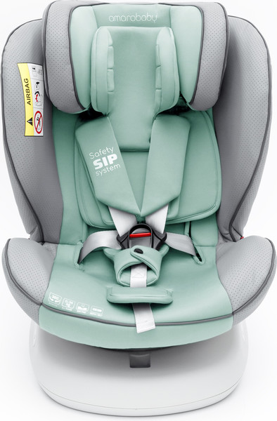 Изображение товара Автокресло Amarobaby Champion Isofix / AMARO-2008CH-Se/Bi (серый/бирюзовый)
