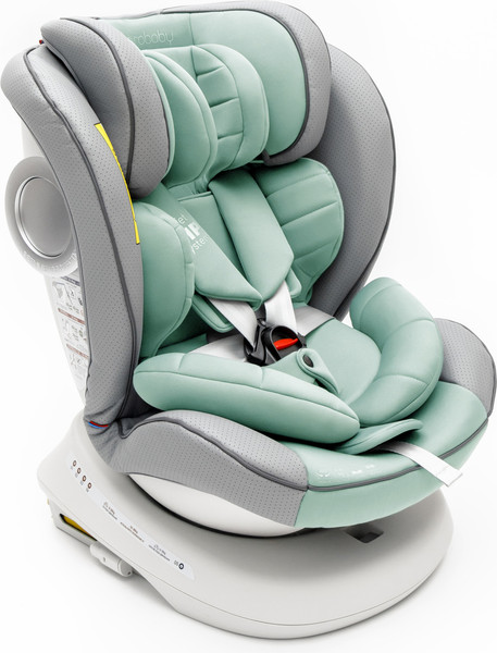 Изображение товара Автокресло Amarobaby Champion Isofix / AMARO-2008CH-Se/Bi (серый/бирюзовый)