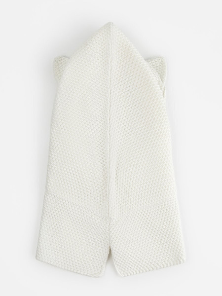 Изображение товара Шапочка для малышей Amarobaby Pure Love Kitty / AB-OD24-PLK16/33-50 (молочный, р.50-52)