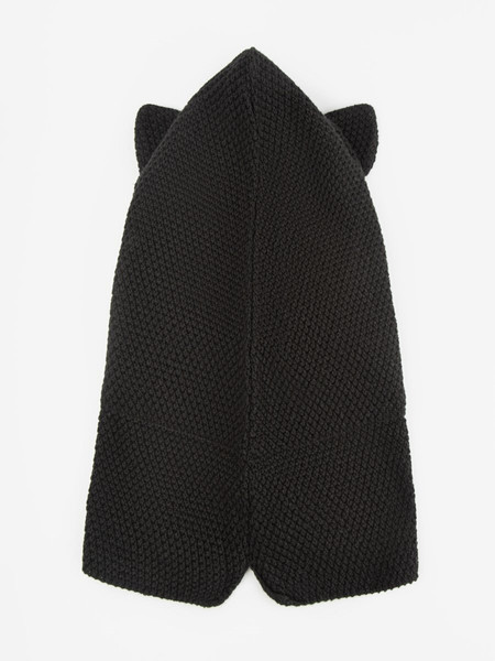 Изображение товара Шапочка для малышей Amarobaby Pure Love Kitty / AB-OD24-PLK16/09-50 (черный, р.50-52)