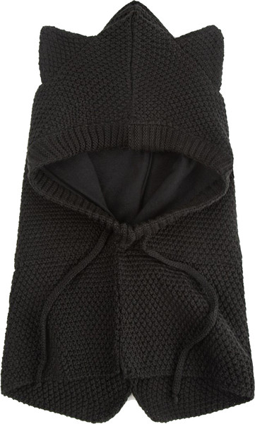 Изображение товара Шапочка для малышей Amarobaby Pure Love Kitty / AB-OD24-PLK16/09-50 (черный, р.50-52)