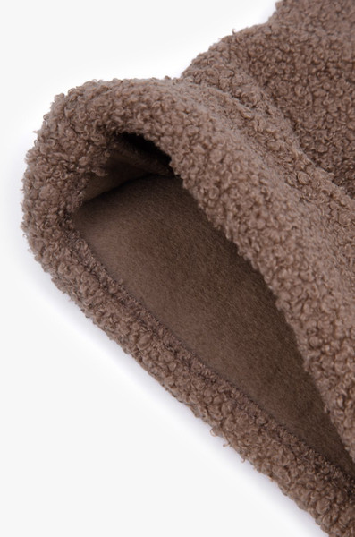 Изображение товара Шапочка для малышей Amarobaby Plush / AB-OD24-P16/12-54 (коричневый, р.54)