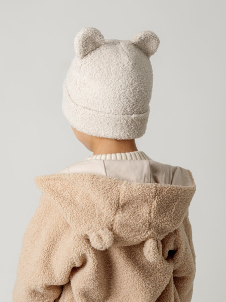 Изображение товара Шапочка для малышей Amarobaby Plush / AB-OD24-P16/33-52 (молочный, р.52)