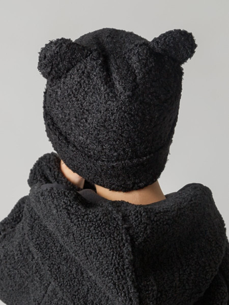 Изображение товара Шапочка для малышей Amarobaby Plush / AB-OD24-P16/09-50 (черный, р.50)