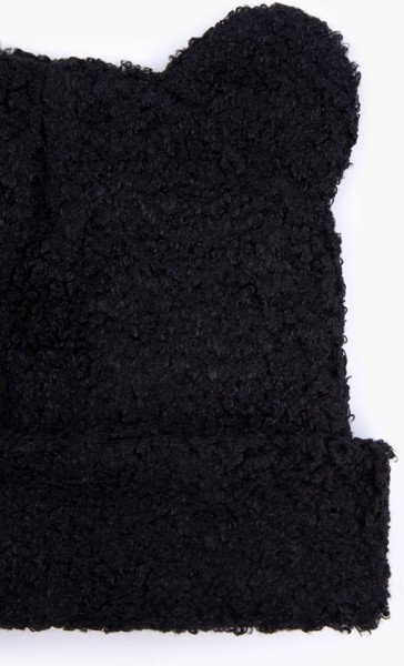 Изображение товара Шапочка для малышей Amarobaby Plush / AB-OD24-P16/09-50 (черный, р.50)