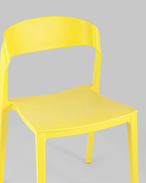 Изображение товара Стул пластиковый Stool Group Moris SL-7089 / 70139 (желтый)
