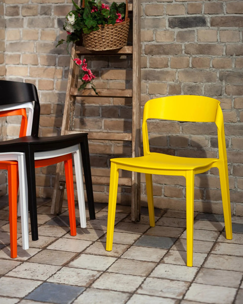 Изображение товара Стул пластиковый Stool Group Moris SL-7089 / 70043 (бежевый)
