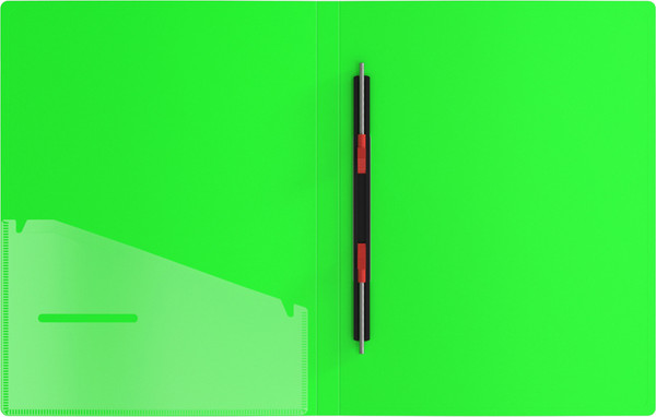 Изображение товара Папка для бумаг Berlingo Your Way / FS4_17895 (зеленый неон)